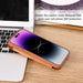 Leather Pocket Wallet Lens Protection Flip Cover for Iphone