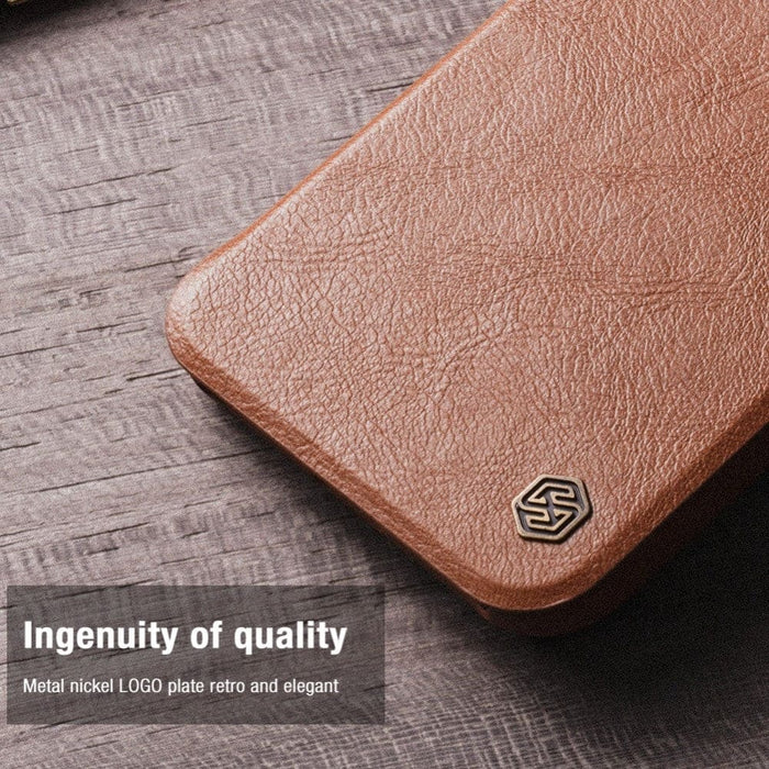 Leather Pocket Wallet Lens Protection Flip Cover for Iphone