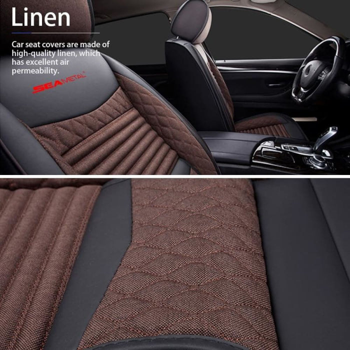Leather Car Seat Covers Faux Leatherette Automotive Cushion