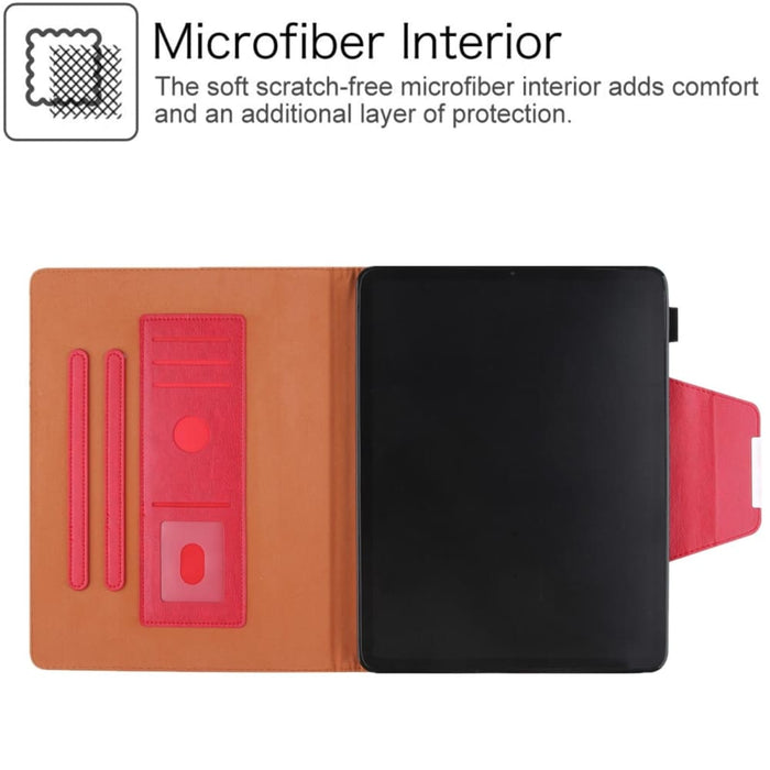 Leather Smart Tablet Case With Metal Buckle For Ipad 10th