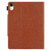 Leather Smart Tablet Case With Metal Buckle For Ipad 10th
