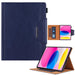 Leather Smart Tablet Case With Metal Buckle For Ipad 10th