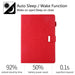 Leather Smart Tablet Case With Small Metal Buckle For Ipad