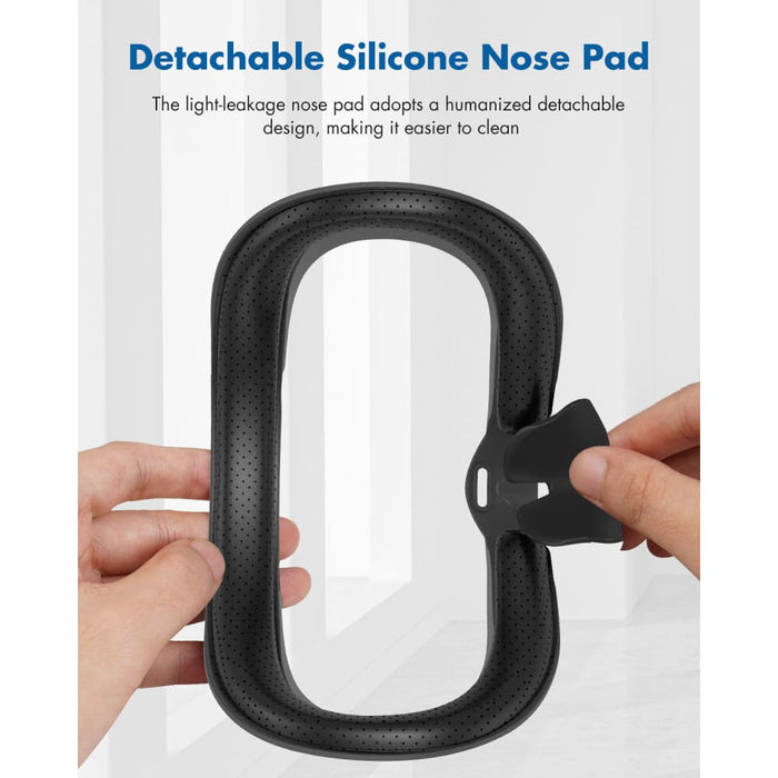 Pu Leather Sweat-proof Foam Face Cover for Valve Index