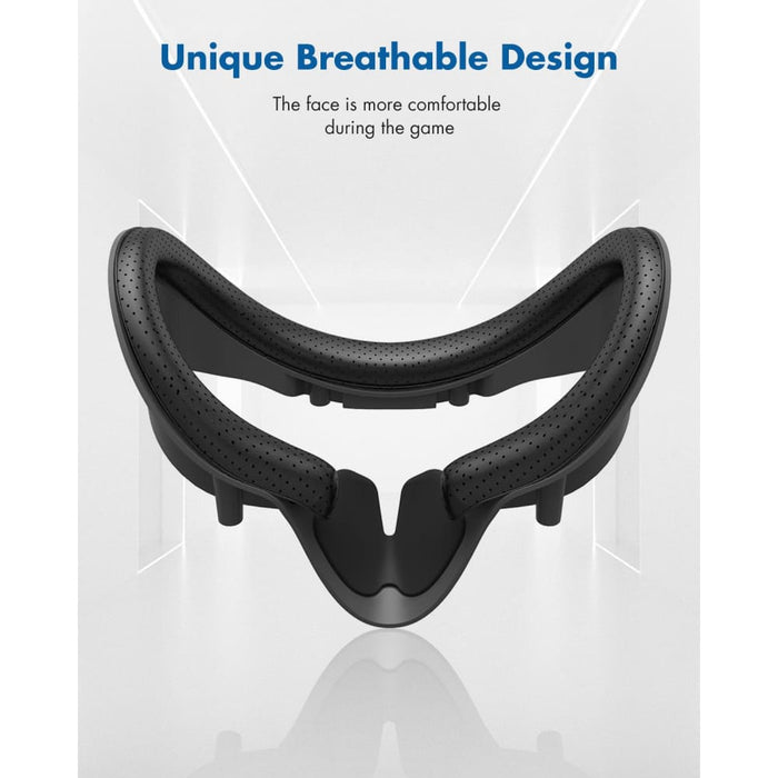 Pu Leather Sweat-proof Foam Face Cover for Valve Index