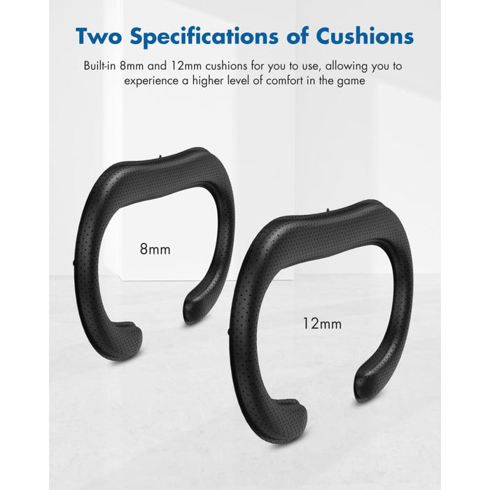 Pu Leather Sweat-proof Foam Face Cover for Valve Index