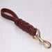 Leather Traction Belt with Hook for Dog