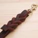 Leather Traction Belt with Hook for Dog
