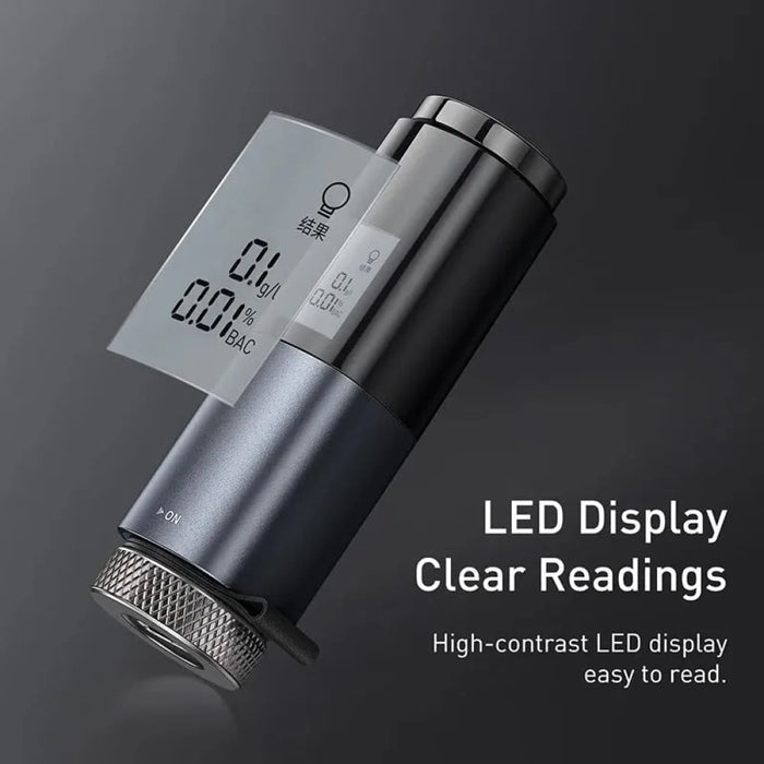 Led Alcohol Tester With Rechargeable Display