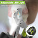 Led Cat Nail Clippers Stainless Steel Trimmer