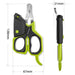 Led Cat Nail Clippers Stainless Steel Trimmer