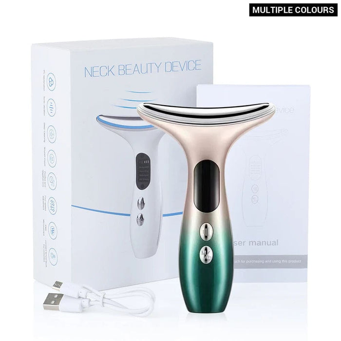 Led Pon Therapy Neck Lifting Device for Wrinkle Removal