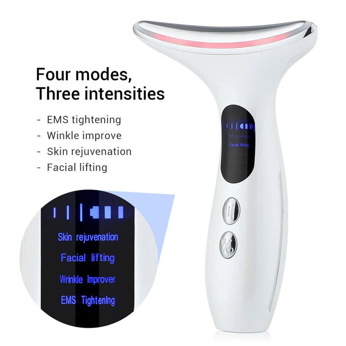 Led Pon Therapy Neck Lifting Device for Wrinkle Removal