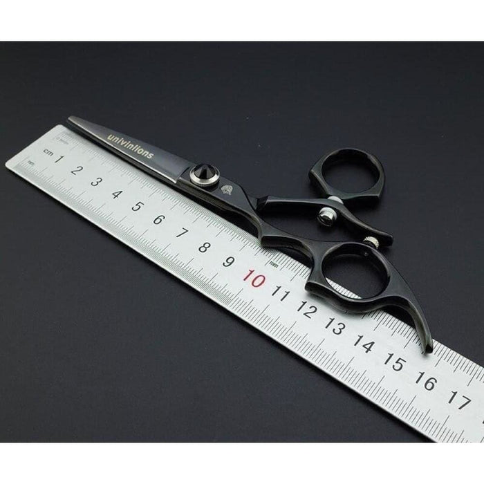 Left Handed Rotary Hairdressing Scissors With Case Cover.5
