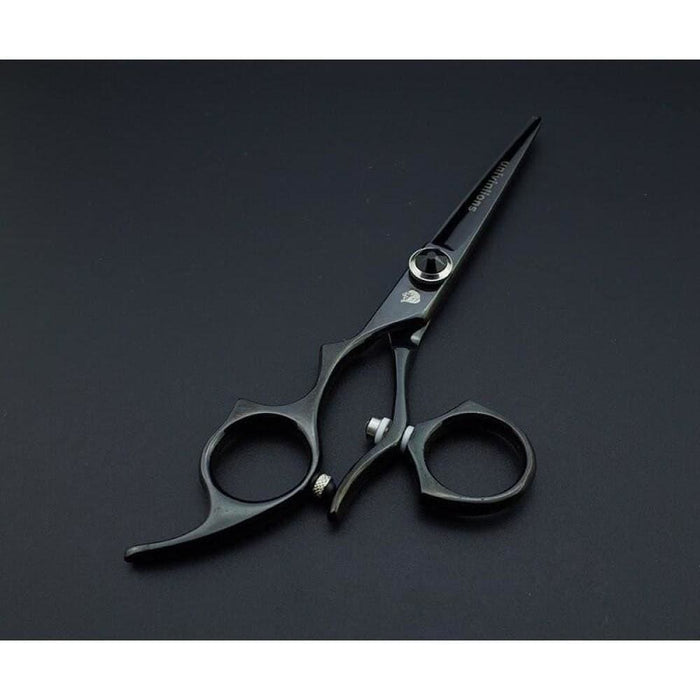 Left Handed Rotary Hairdressing Scissors With Case Cover.5