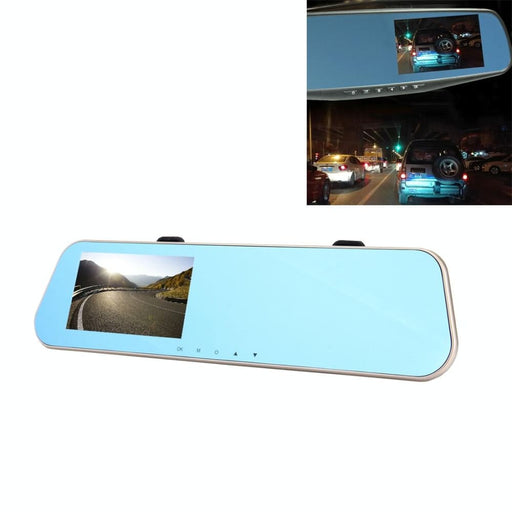 Left Screen Display Rearview Mirror Vehicle Dvr