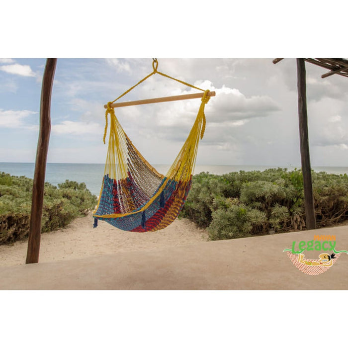 Legacy Extra Large Outdoor Cotton Mexican Hammock Chair