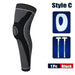 Lengthen Leg Compression Knee Brace Protector Sleeve
