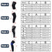 Lengthen Leg Compression Knee Brace Protector Sleeve
