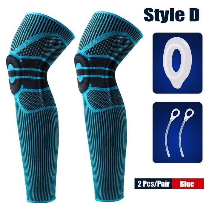 Lengthen Leg Compression Knee Brace Protector Sleeve