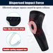 Lengthen Leg Compression Knee Brace Protector Sleeve