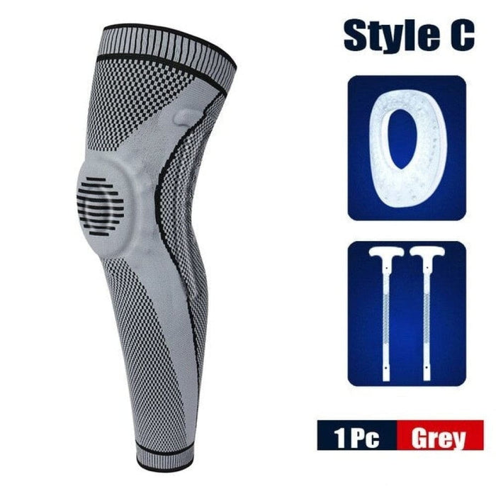 Lengthen Leg Compression Knee Brace Protector Sleeve