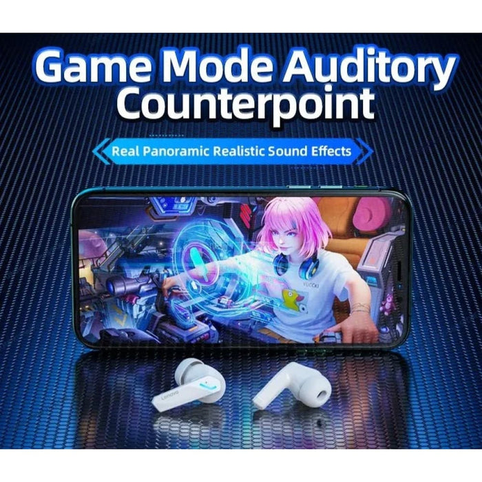 Lenovo Gm2 Pro Wireless Earphones Low Latency Gaming Headset