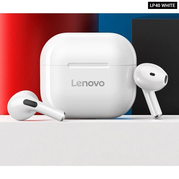 Lenovo Lp40 Earphones Tws Wireless Bluetooth 5.0 Earbuds
