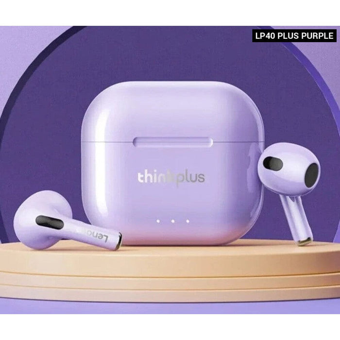 Lenovo Lp40 Plus Wireless Earbuds with Noise Reduction