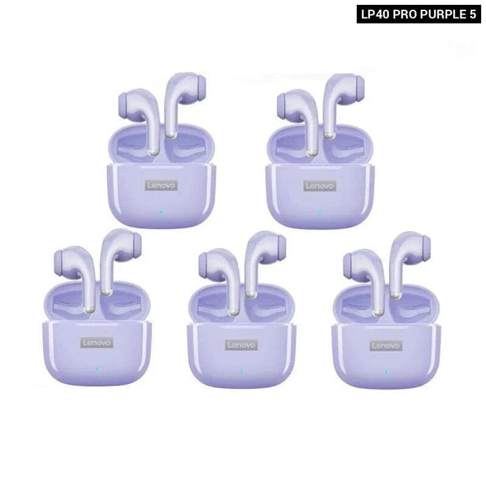 Lenovo Lp40 Pro Wireless Earbuds with Mic