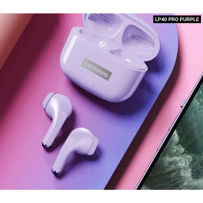 Lenovo Lp40 Pro Wireless Earbuds with Mic
