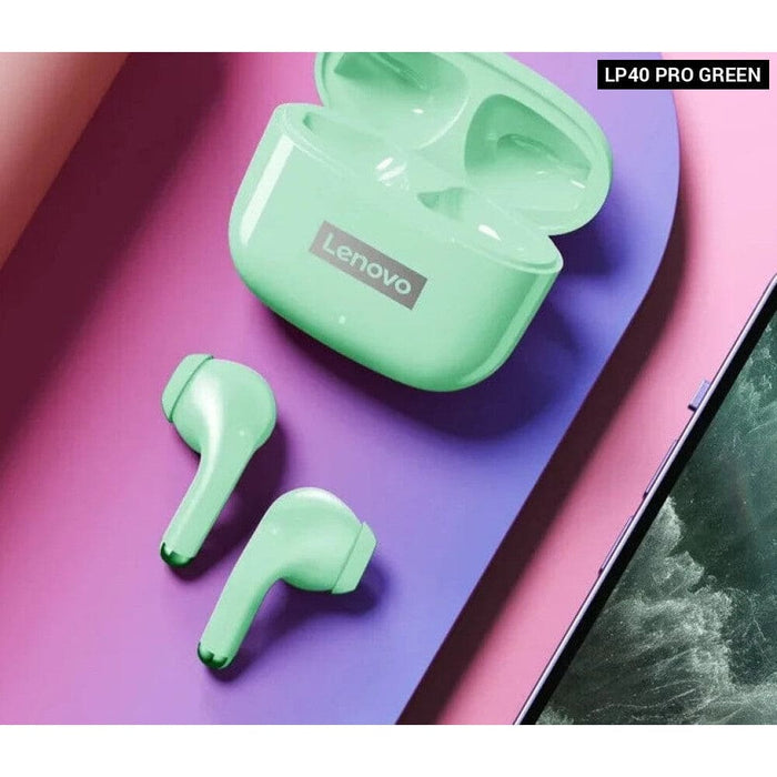 Lenovo Lp40 Pro Wireless Earbuds with Mic