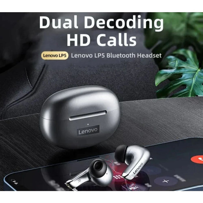 Lenovo Lp5 Wireless Earbuds with Mic