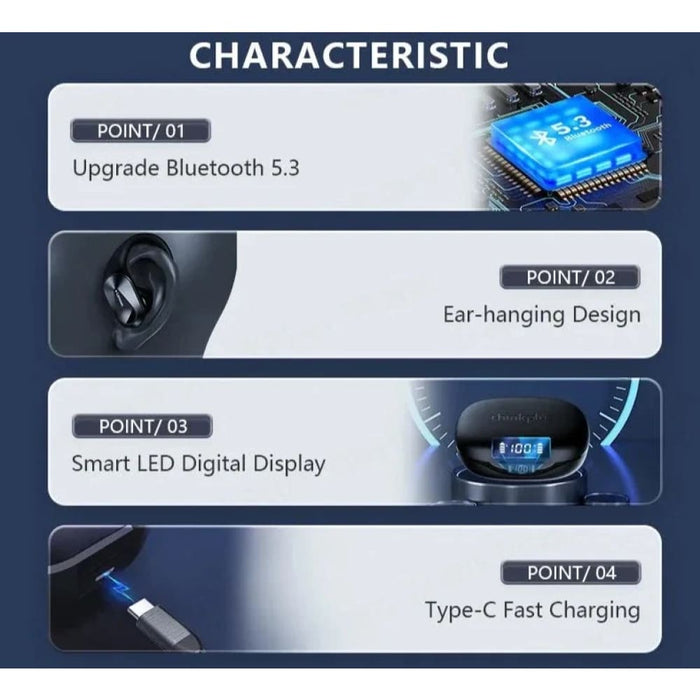 Lenovo Lp75 Tws Wireless Earphones with Led Display