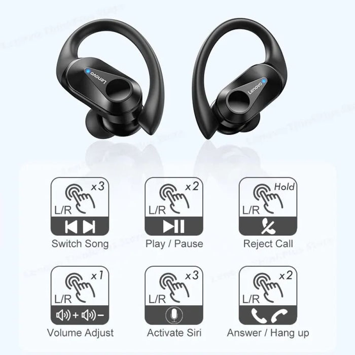 Lenovo Lp75 Tws Wireless Earphones with Led Display
