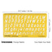 Lettering Template Drafting Tools Alphabet Stencils English
