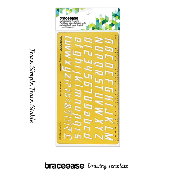 Lettering Template Drafting Tools Alphabet Stencils English