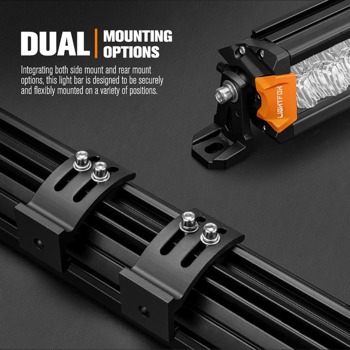 20" Osram Led Light Bar + Pairâ 3"Â Ledâ Podâ Lights Combo Kit Offroad 4X4