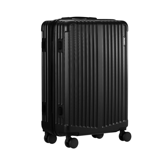 28 Inch Luggage Suitcase Trolley Set Travel Tsa Lock Storage Abs Case Black