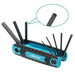 Libraton 8 in 1 Folding Allen Wrench Set Metric Tamper