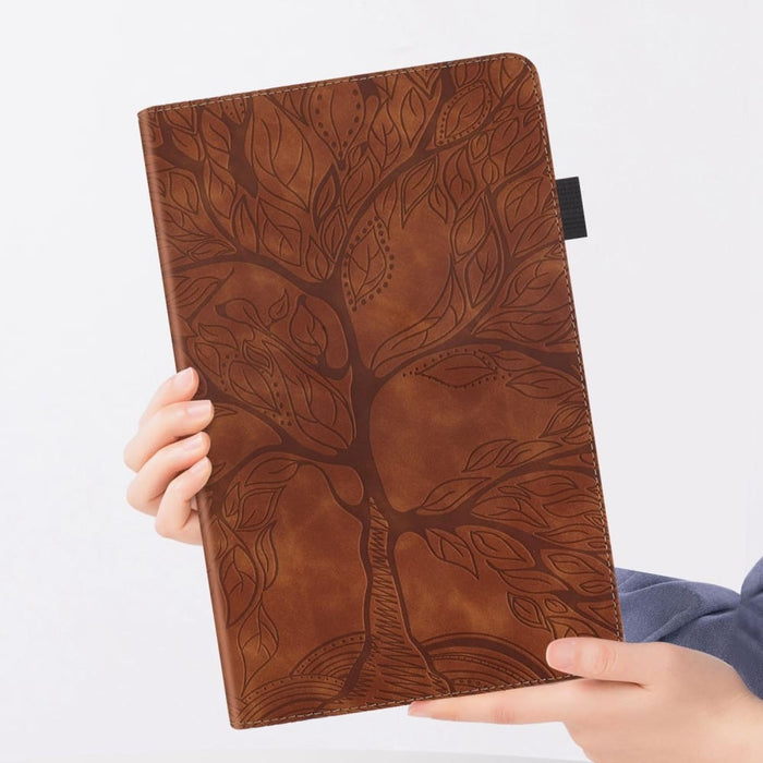 Life Tree Series Horizontal Flip Leather Tablet Case