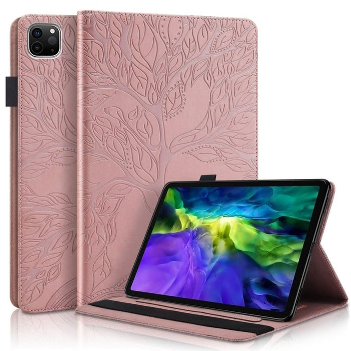 Life Tree Series Horizontal Flip Leather Tablet Case