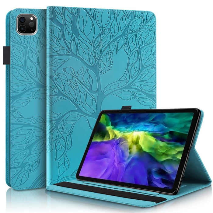 Life Tree Series Horizontal Flip Leather Tablet Case