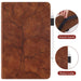 Life Tree Series Horizontal Flip Leather Tablet Case