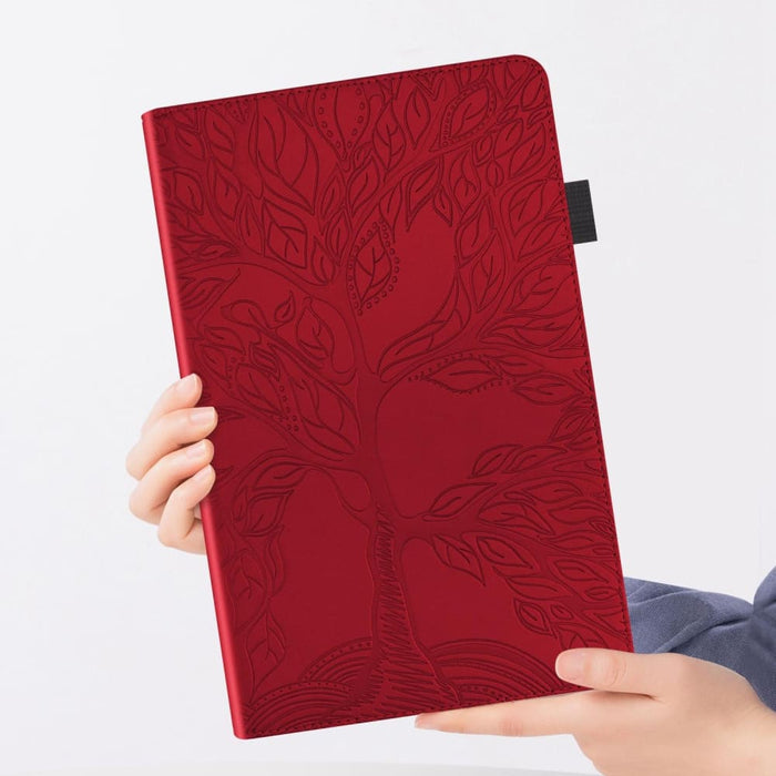 Life Tree Series Horizontal Flip Leather Tablet Case