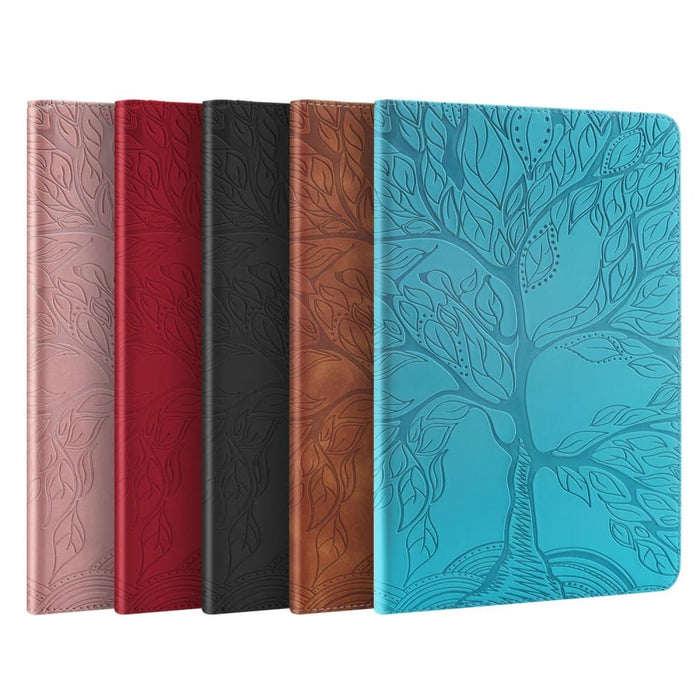 Life Tree Series Horizontal Flip Leather Tablet Case