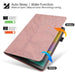 Life Tree Series Horizontal Flip Leather Tablet Case