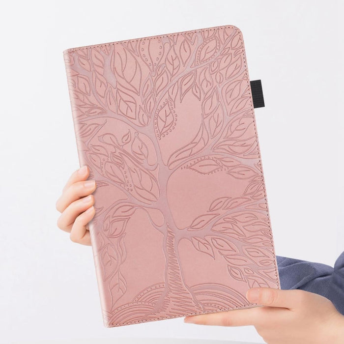 Life Tree Series Horizontal Flip Leather Tablet Case
