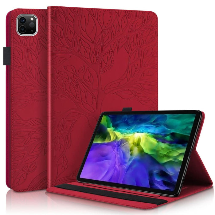 Life Tree Series Horizontal Flip Leather Tablet Case
