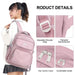 Lightweight 15 Inch Laptop Backpack for Teen Girls